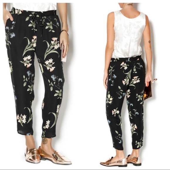 Joie Pants - Joie Floral Silk Pants Size XS